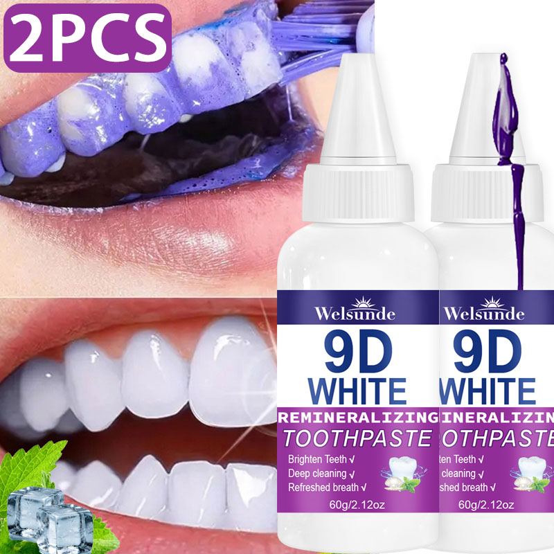 Remineralizing Toothpaste - 2 sztuki wybielającej pasty do zębów