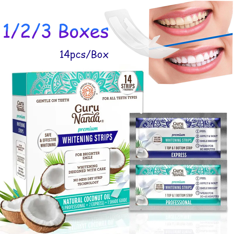 Teeth Whitening Essence - 14 szt./pudełko Paski do wybielania zębów