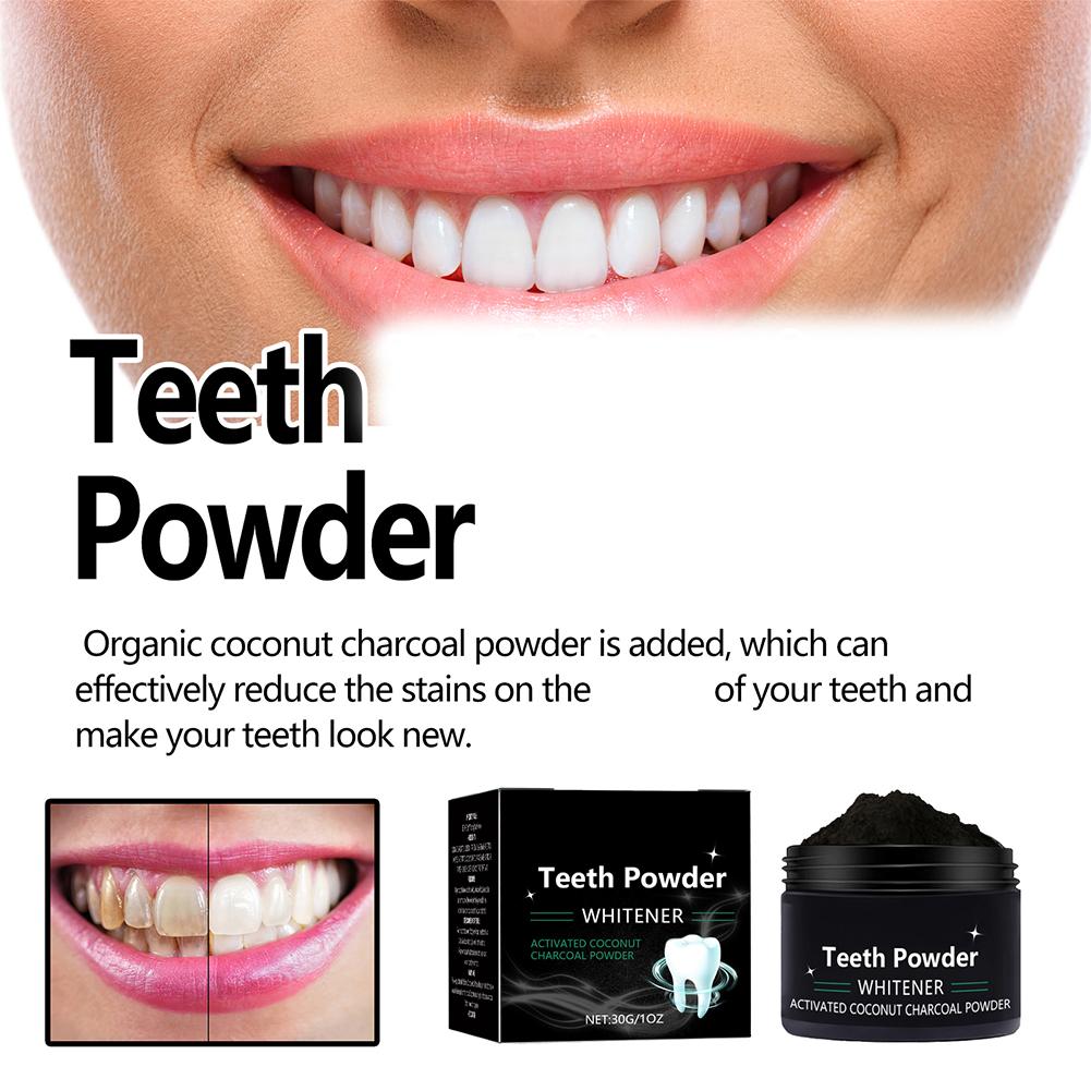 Teeth Whitening Powder - Proszek do wybielania zębów, naturalny proszek