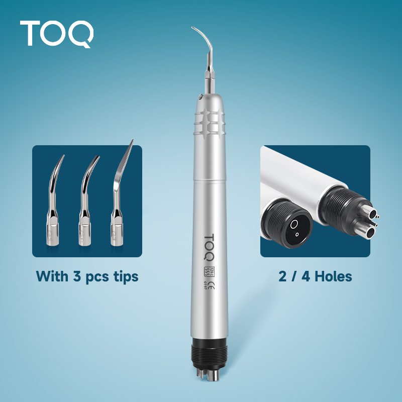 Teeth Whitening Tips - Ultrasoniczny skaler dentystyczny z 3 końcówkami
