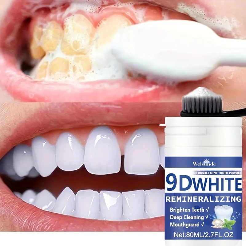 Teeth Paint Whitening - 9D Biały Proszek do Zębów z