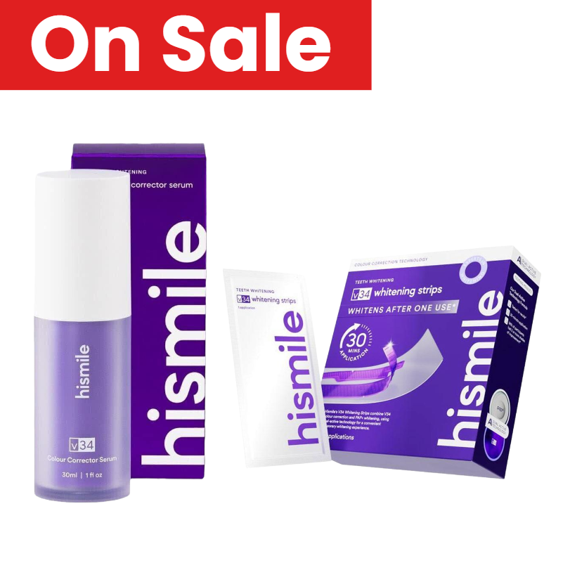 Teeth Whitening Essence - Hismile V34 Zestaw do wybielania zębów,