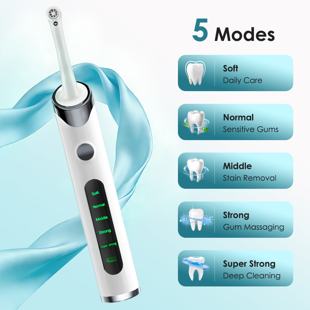 Elektryczny polerka do zębów,  – Teeth Whitening Toothbrush recenzja i cena