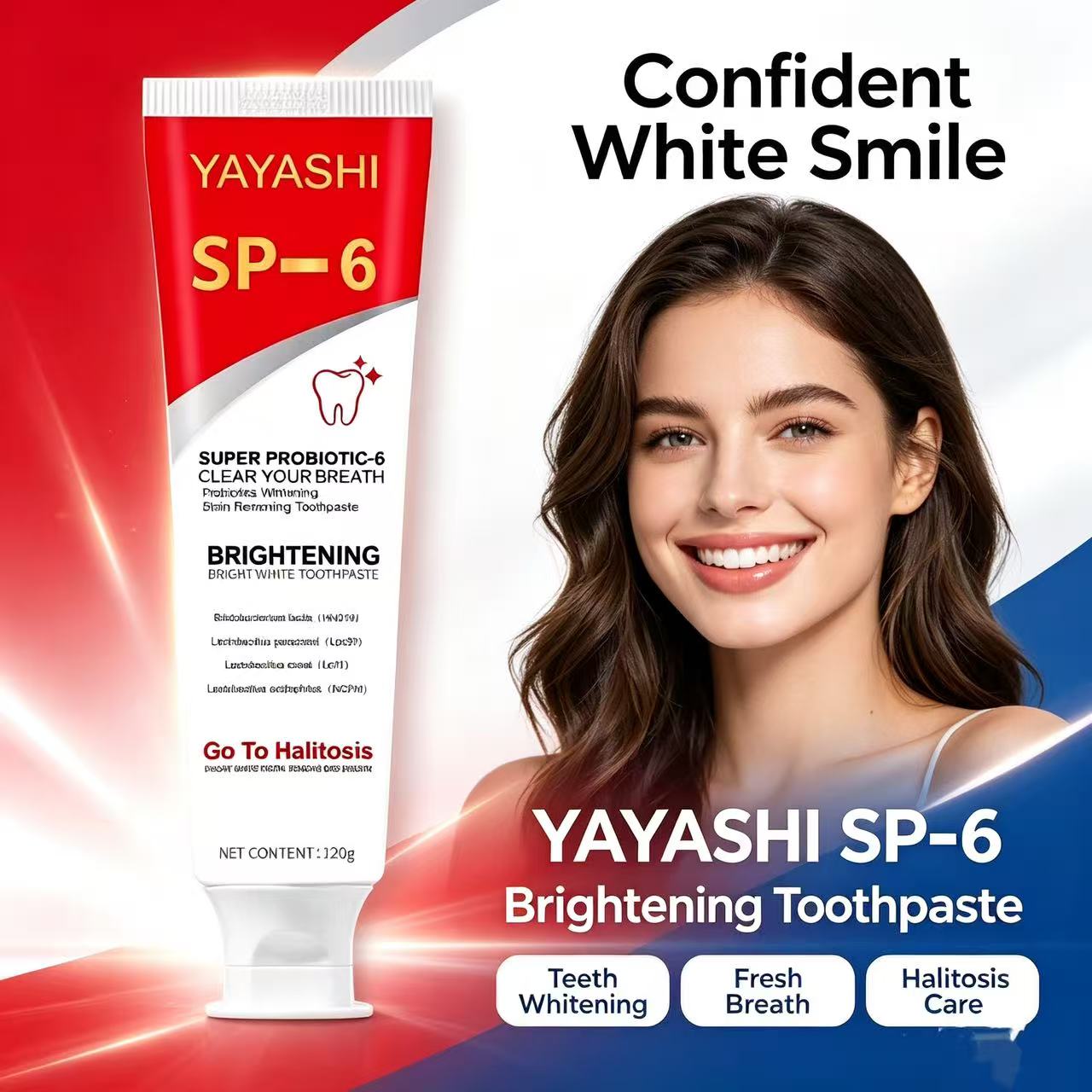 Pasta do zębów Sp-6 Probiotycz – Teeth Whitening Treatment recenzja i cena