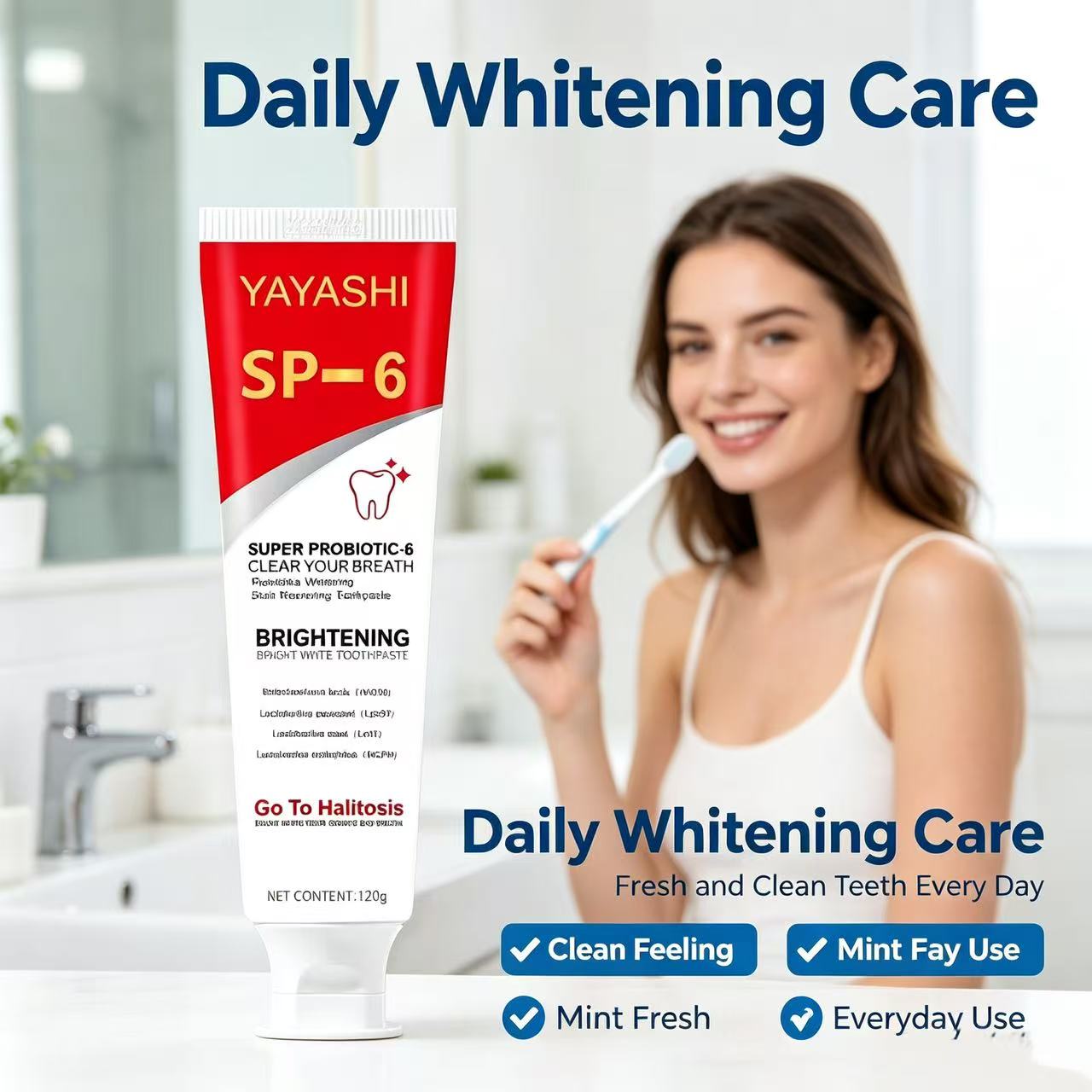 Pasta do zębów Sp-6 Probiotycz – Teeth Whitening Treatment recenzja i cena
