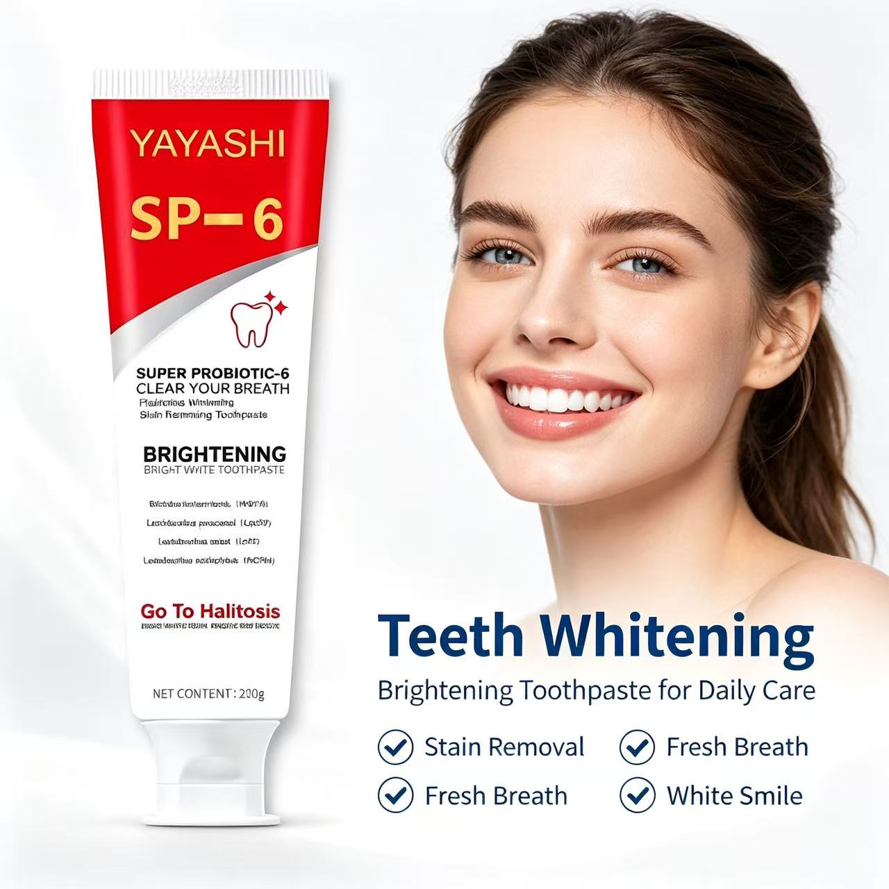 Pasta do zębów Sp-6 Probiotycz – Teeth Whitening Treatment recenzja i cena