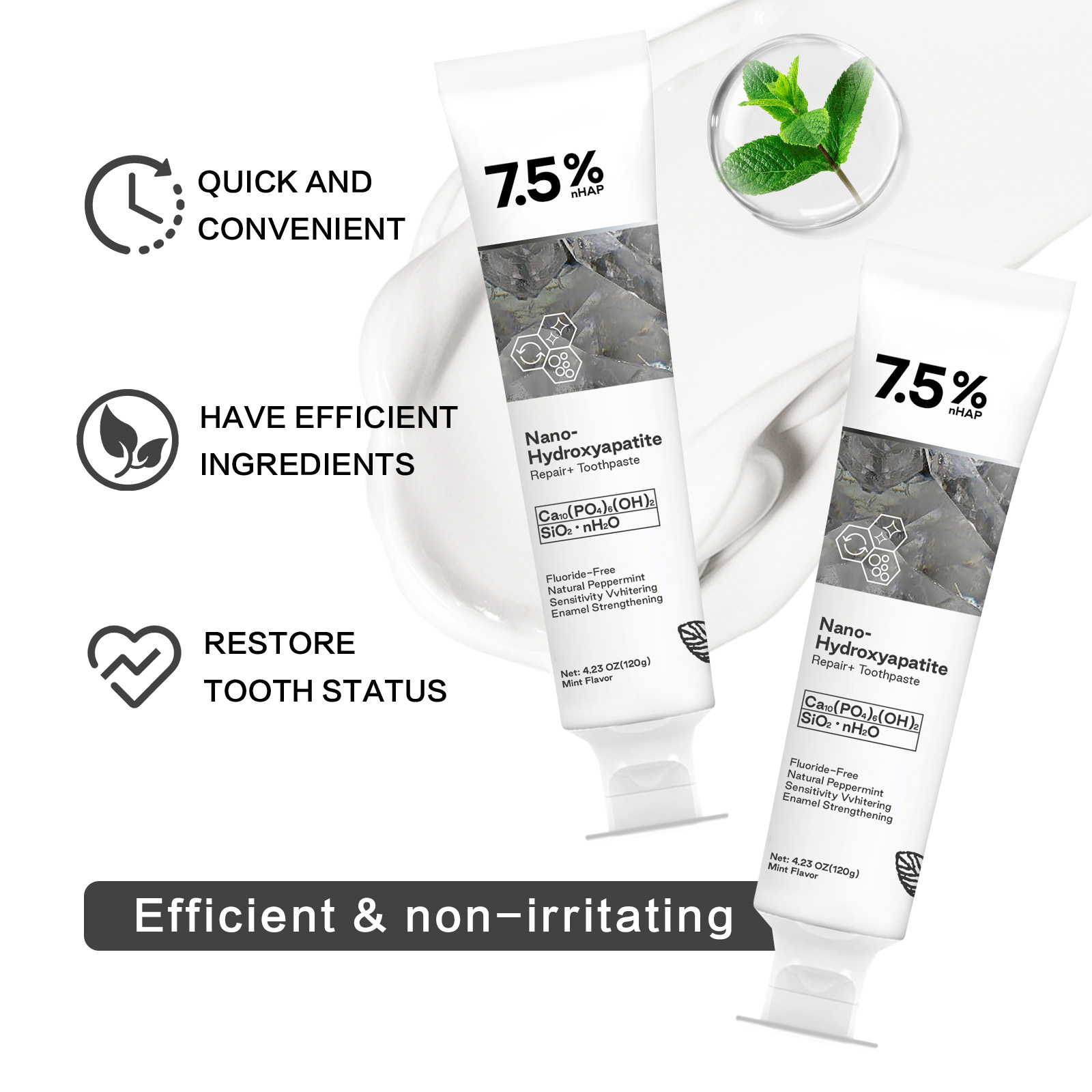 Nano Hydroxyapatite Pasta do z – Remineralizing Toothpaste recenzja i cena