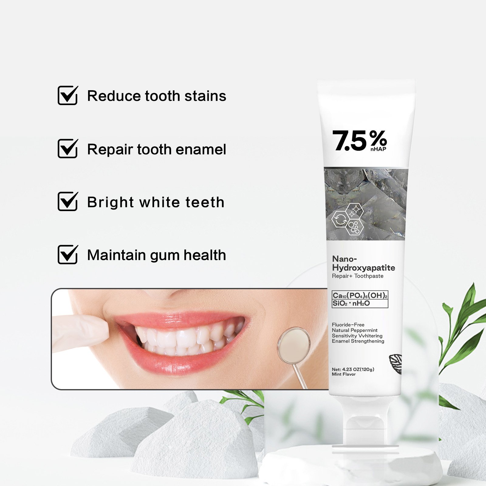 Nano Hydroxyapatite Pasta do z – Remineralizing Toothpaste recenzja i cena
