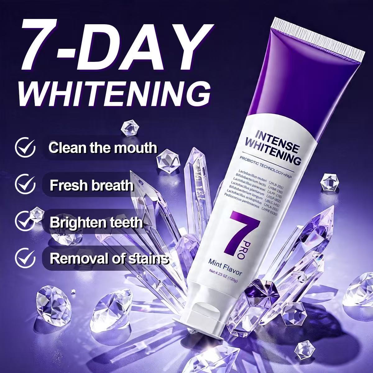 7-Pro Probiotyczna Pasta do Zę – Teeth Whitening Treatment recenzja i cena
