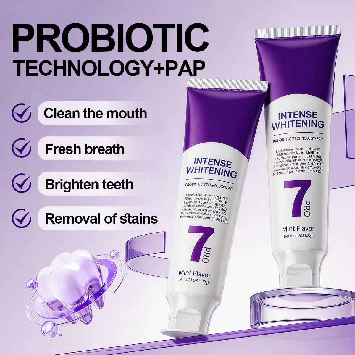 7-Pro Probiotyczna Pasta do Zę – Teeth Whitening Treatment recenzja i cena