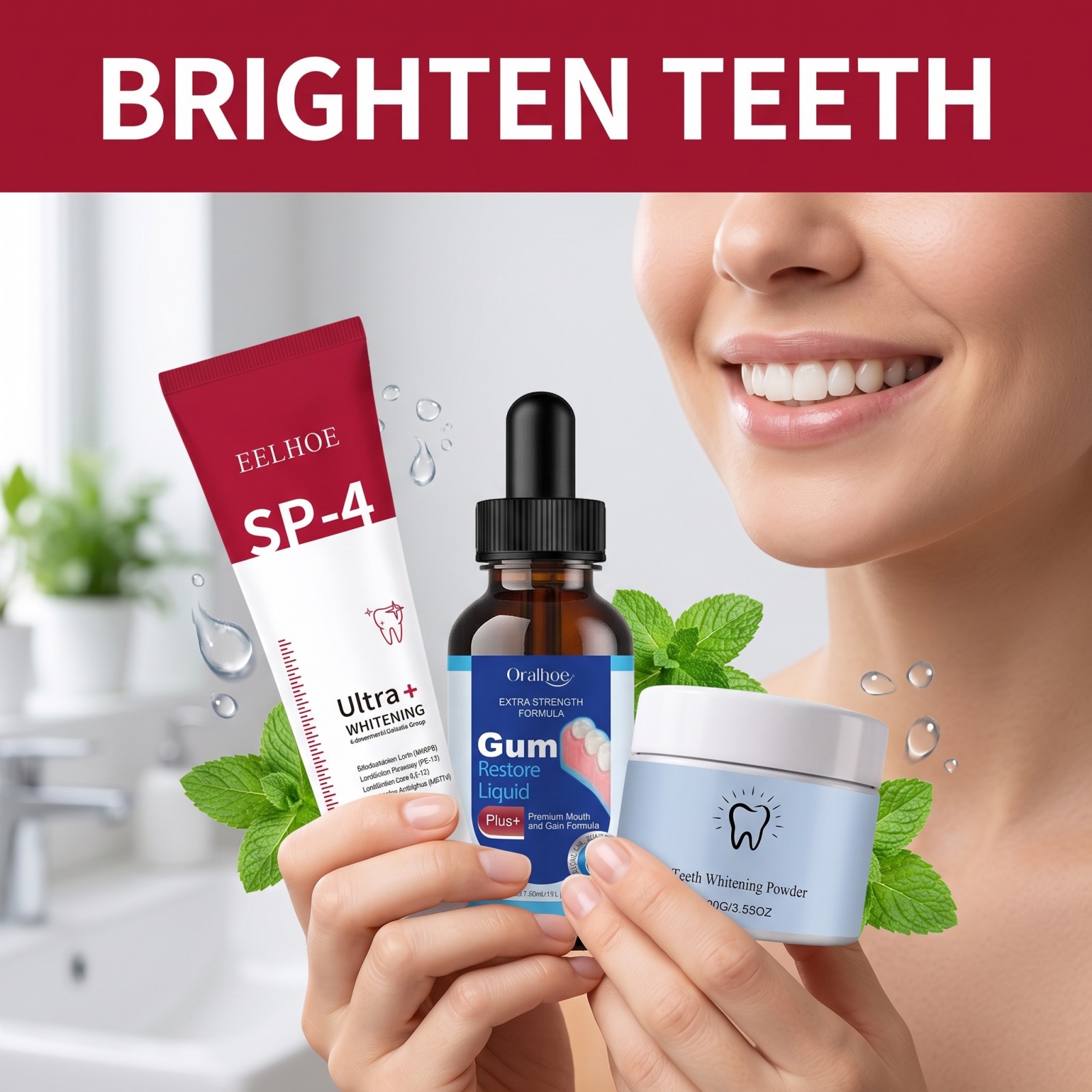 Zestaw do pielęgnacji jamy ust – Teeth Paint Whitening recenzja i cena