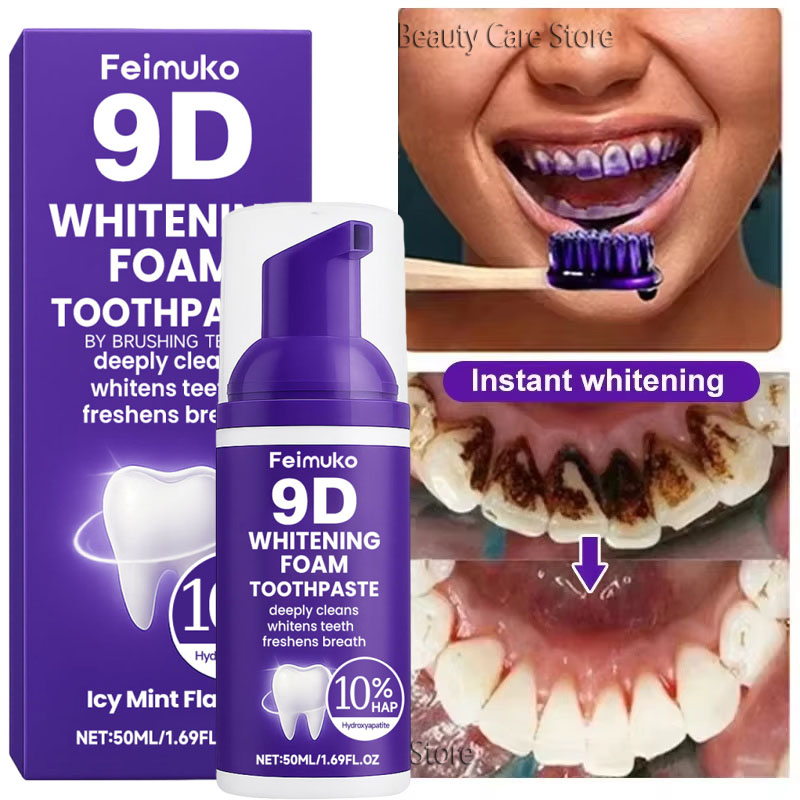 9D Fioletowa Pasta do Zębów w  – Teeth Whitening Treatment recenzja i cena