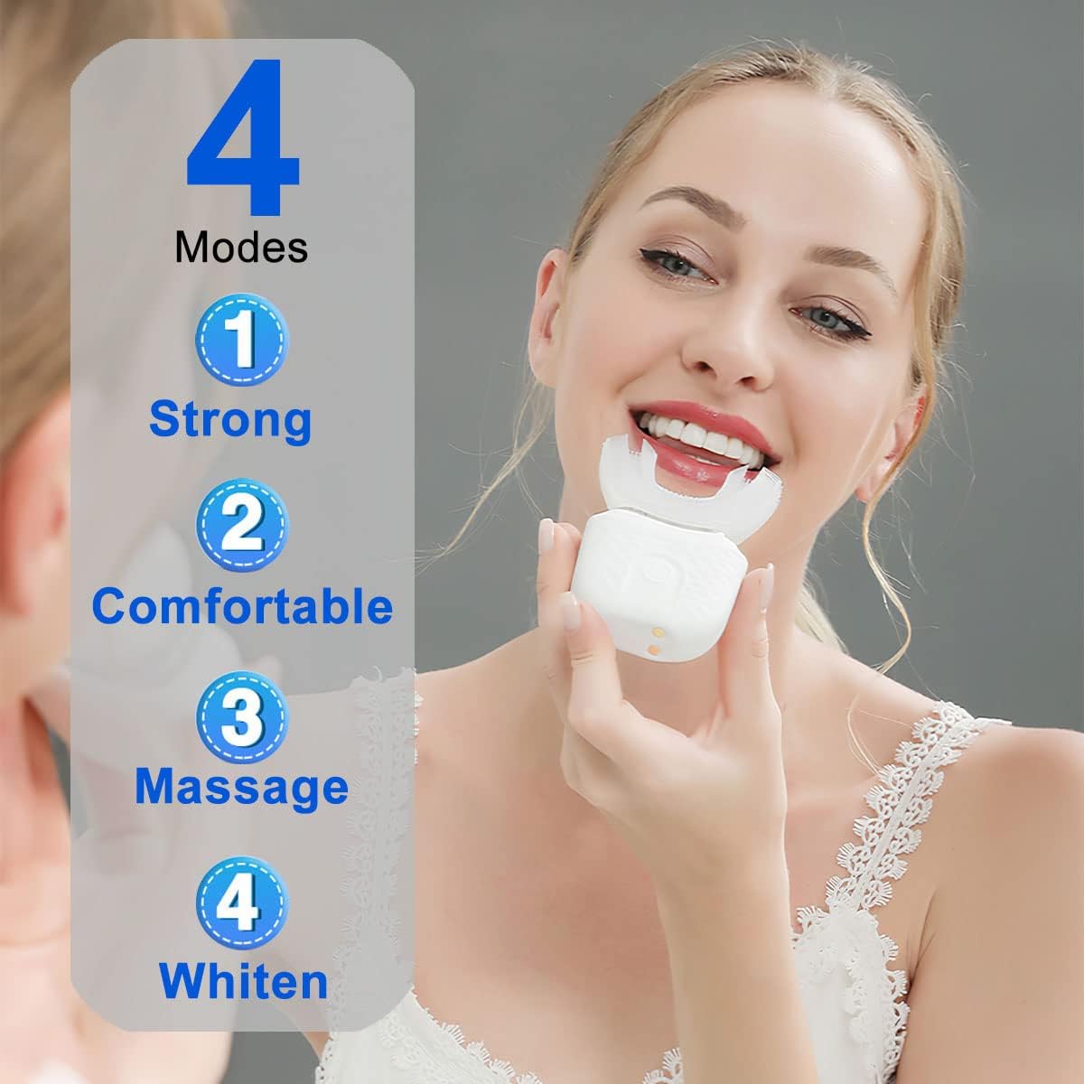 Opieka stomatologiczna elektry – Teeth Whitening Toothbrush recenzja i cena