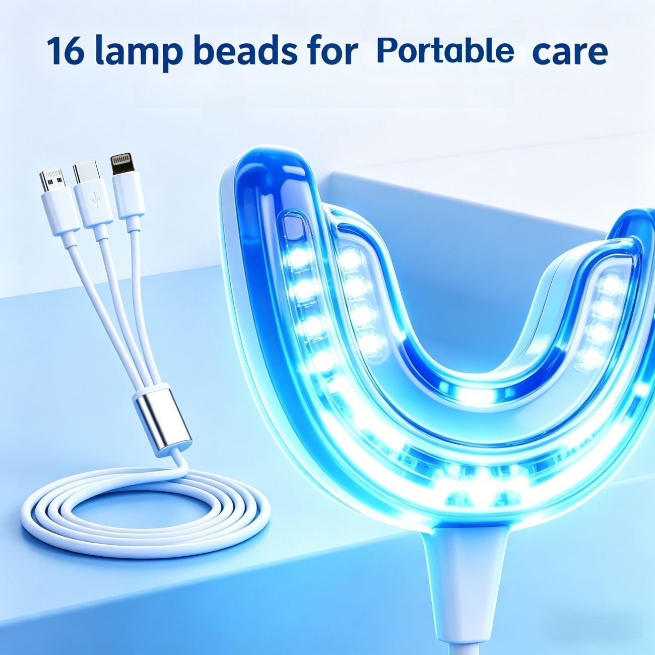 Przenośny zestaw do wybielania – Teeth Whitening Led Kit recenzja i cena