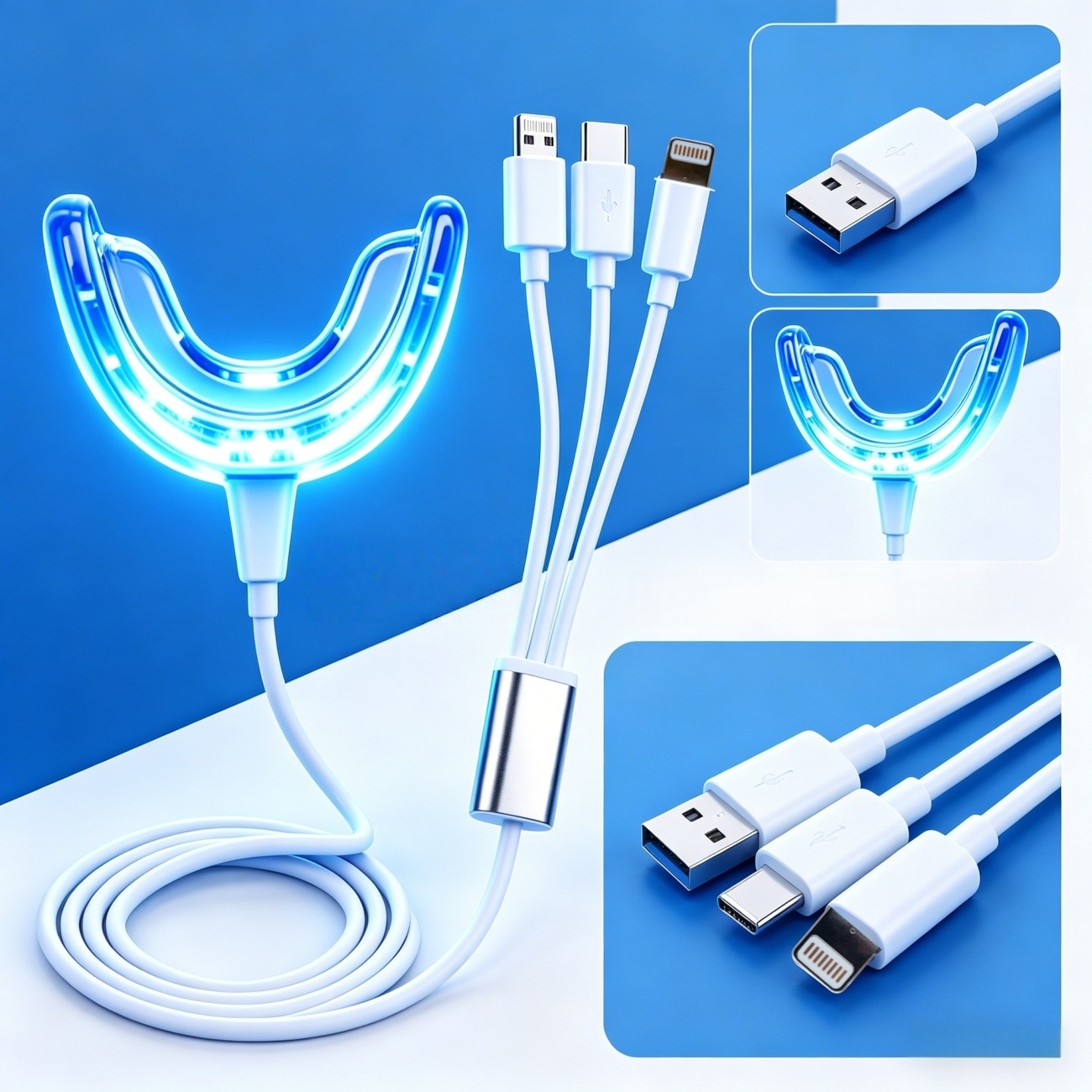 Przenośny zestaw do wybielania – Teeth Whitening Led Kit recenzja i cena