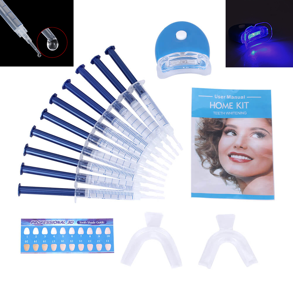 1 zestaw Wybielanie zębów 44%  – Teeth Whitening Led Kit recenzja i cena