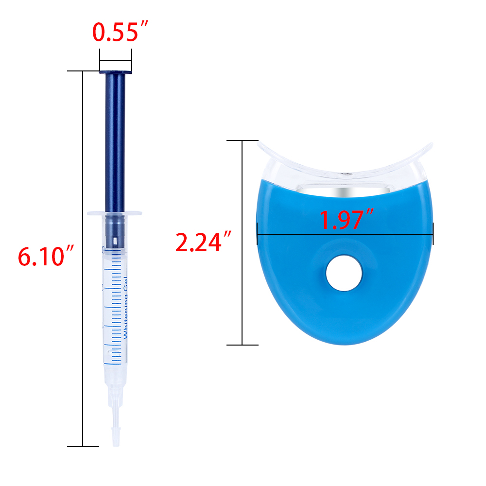1 zestaw Wybielanie zębów 44%  – Teeth Whitening Led Kit recenzja i cena