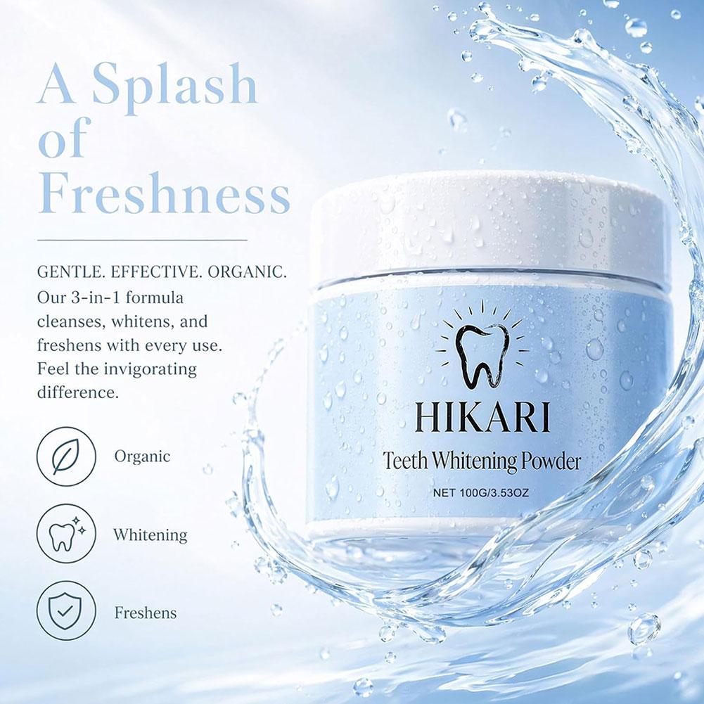 HIKARI Proszek do czyszczenia  – Teeth Whitening Powder recenzja i cena