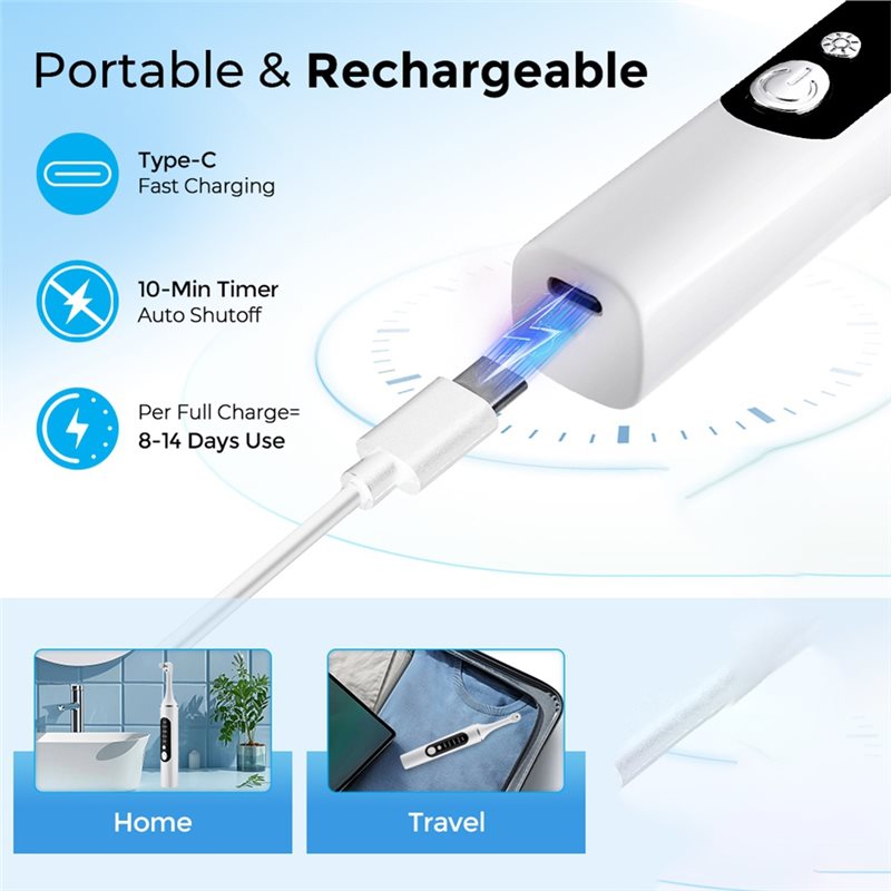Elektryczna polerka do zębów A – Teeth Whitening Toothbrush recenzja i cena
