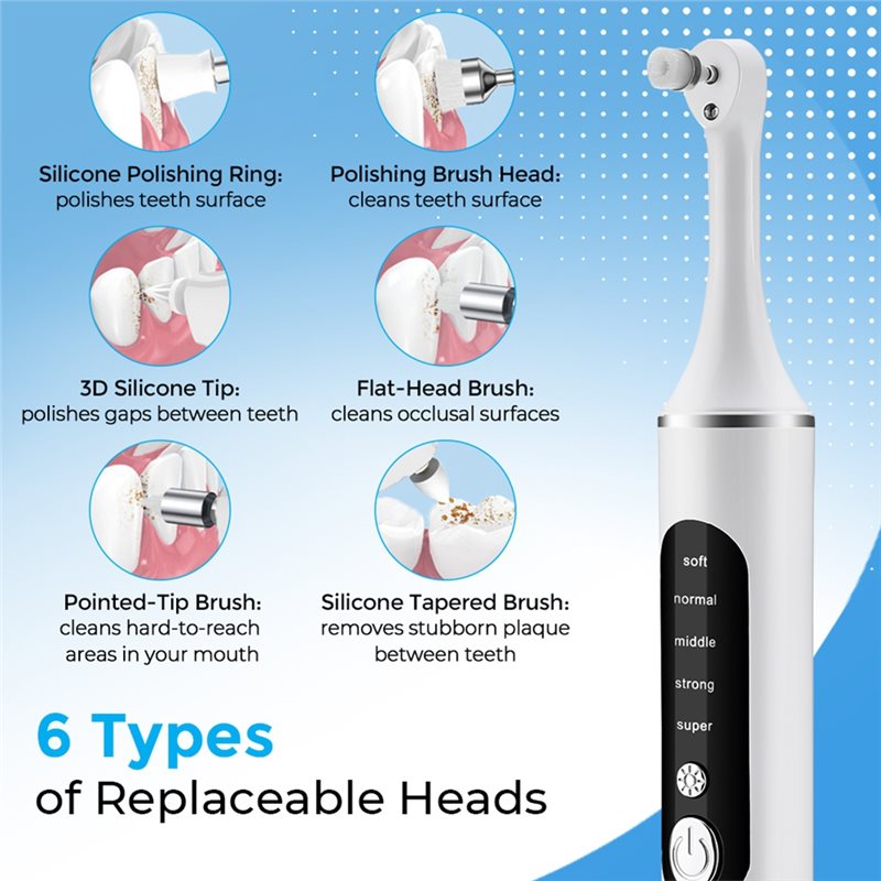 Elektryczna polerka do zębów A – Teeth Whitening Toothbrush recenzja i cena
