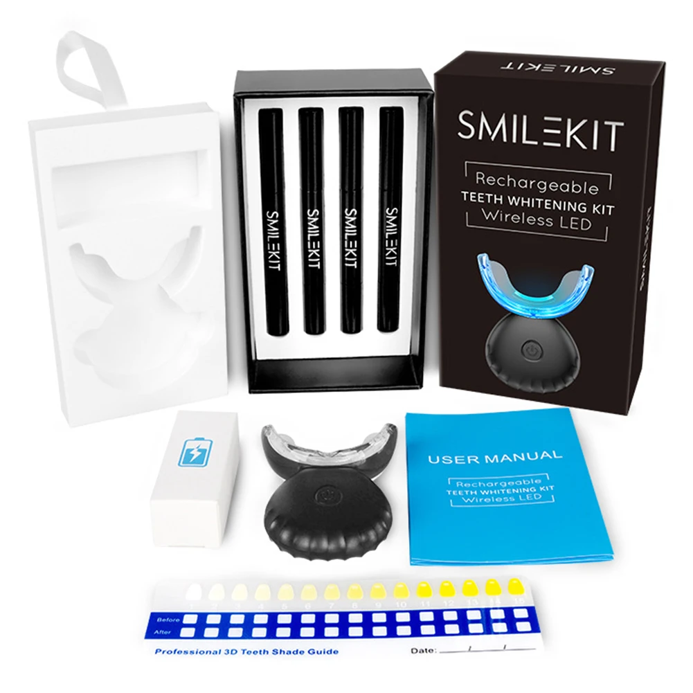 Zestaw do wybielania zębów den – Teeth Whitening Led Kit recenzja i cena
