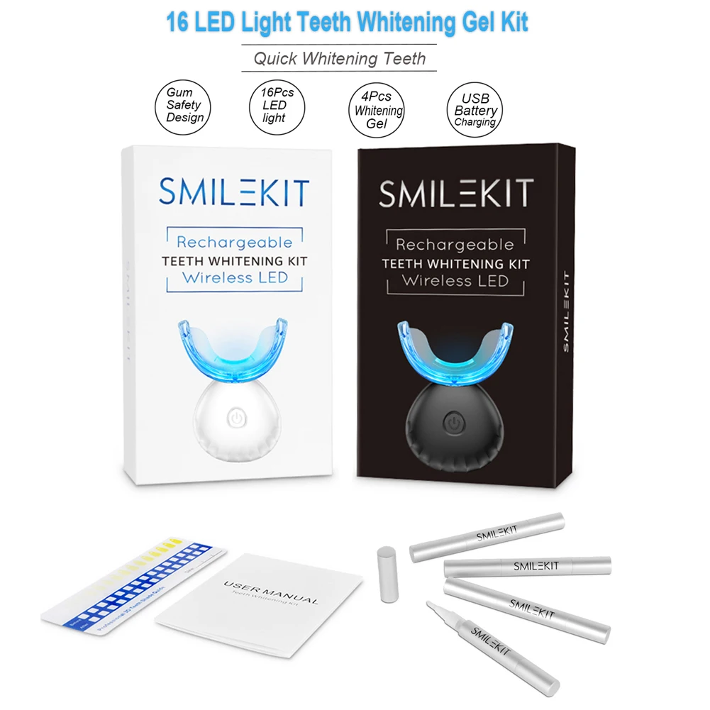 Zestaw do wybielania zębów den – Teeth Whitening Led Kit recenzja i cena
