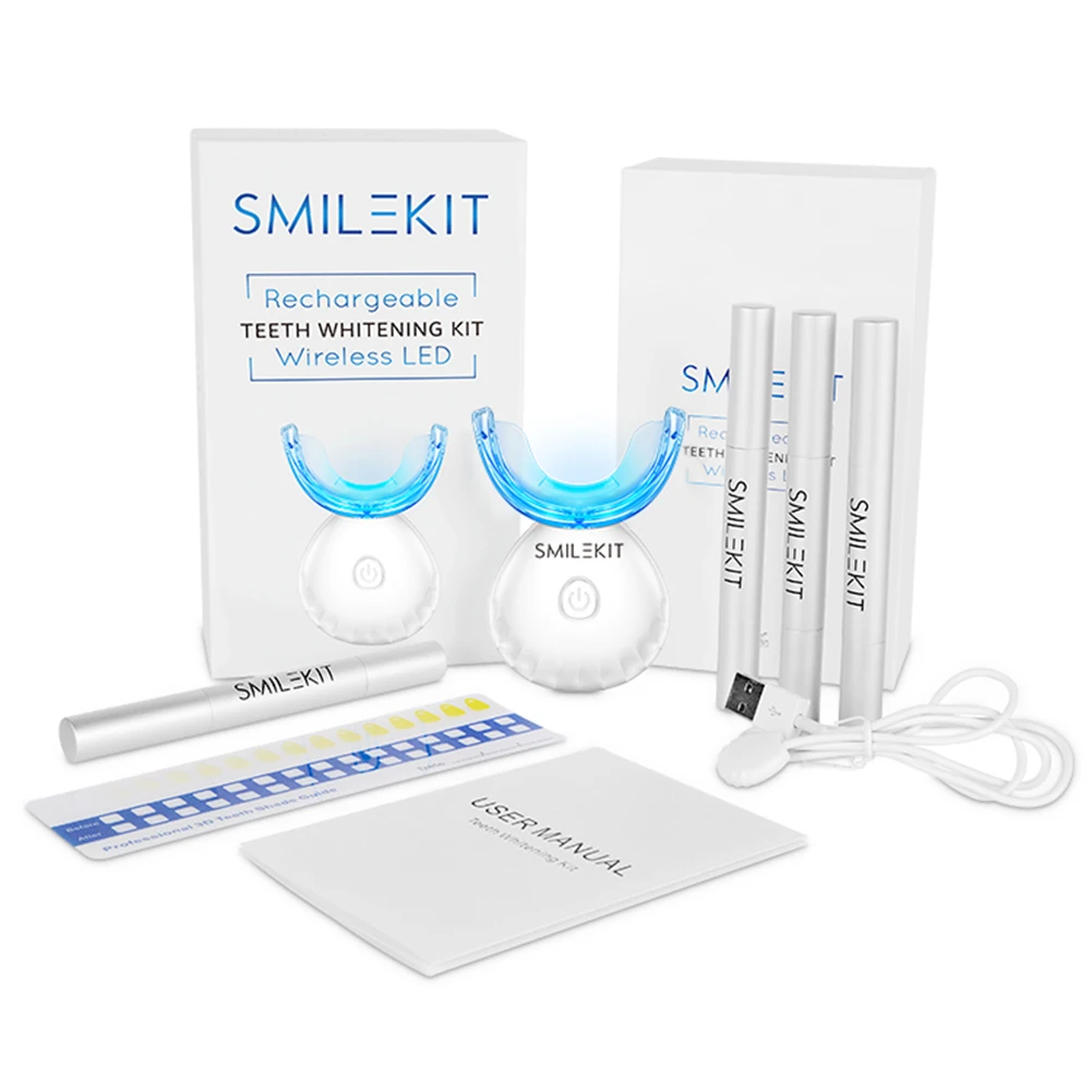 Zestaw do wybielania zębów den – Teeth Whitening Led Kit recenzja i cena
